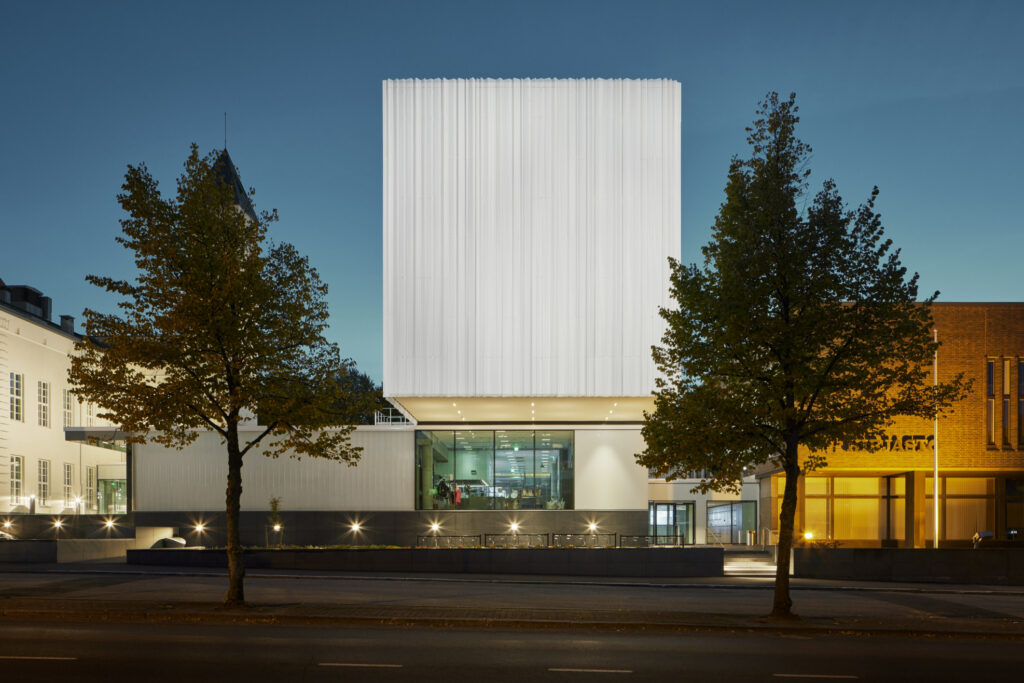 Kuopio museum exterior facade